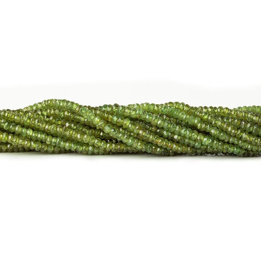 3mm Idocrase Faceted Rondelle Beads 16 inch 260 pieces (ONLINE ORDER ONLY)