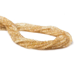 3mm Imperial Topaz Faceted Rondelle Beads 16.25 inch 200 beads (ONLINE ORDER ONLY)