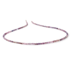 3mm Multi Color Spinel Faceted Rondelle Beads 16.25 inch 325 pieces (ONLINE ORDER ONLY)