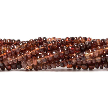 3mm MultiColor Spinel plain rondelle Beads 16 inch 220 pieces (ONLINE ORDER ONLY)