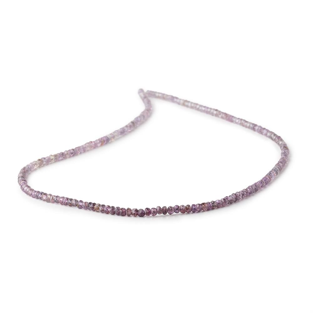 3mm Ombré Lavender Sapphire Faceted Rondelles 16 inch 193 Beads (ONLINE ORDER ONLY)
