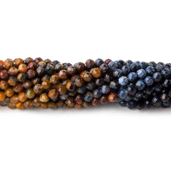 3mm Pietersite MicroFaceted Rounds 12 inch 98 beads A (ONLINE ORDER ONLY)