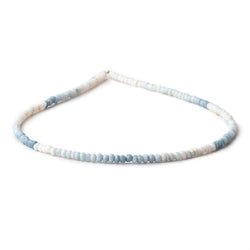 3mm Shaded Owyhee Denim Opal Faceted Rondelle Beads 13 inch 160 pieces (ONLINE ORDER ONLY)