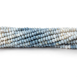 3mm Shaded Owyhee Denim Opal Faceted Rondelle Beads 13 inch 160 pieces (ONLINE ORDER ONLY)