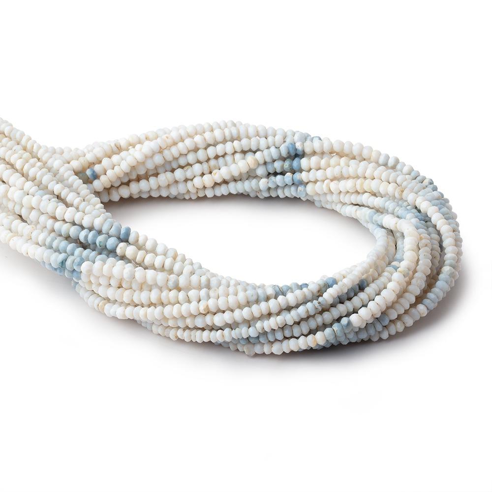 3mm Shaded Owyhee Natural Opal Faceted Rondelle Beads 13 inch 145 pieces (ONLINE ORDER ONLY)
