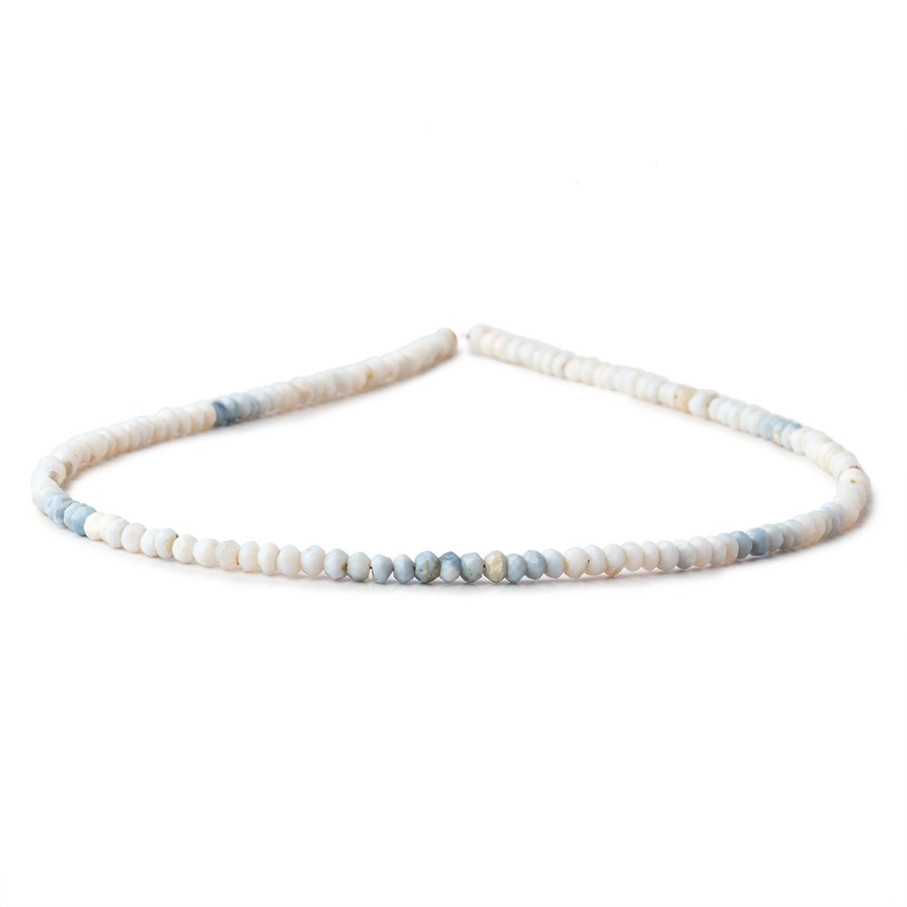3mm Shaded Owyhee Natural Opal Faceted Rondelle Beads 13 inch 145 pieces (ONLINE ORDER ONLY)