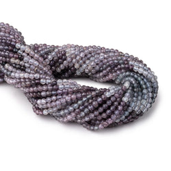 3mm Shaded Purple & Violet Spinel Micro Faceted Round Beads 12.5 inch 96 pieces AA (ONLINE ORDER ONLY)