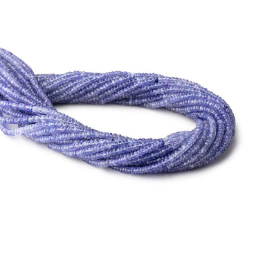 3mm Tanzanite Faceted Rondelle Beads 16 inch 225 pieces (ONLINE ORDER ONLY)