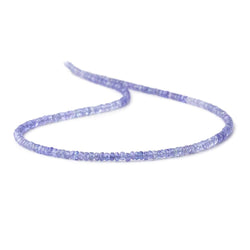 3mm Tanzanite Faceted Rondelle Beads 16 inch 225 pieces (ONLINE ORDER ONLY)