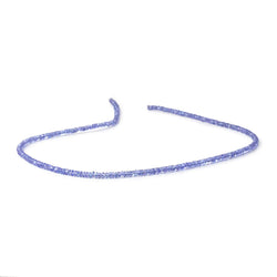 3mm Tanzanite Plain Rondelle Beads 18 inch 280 pieces AAA (ONLINE ORDER ONLY)