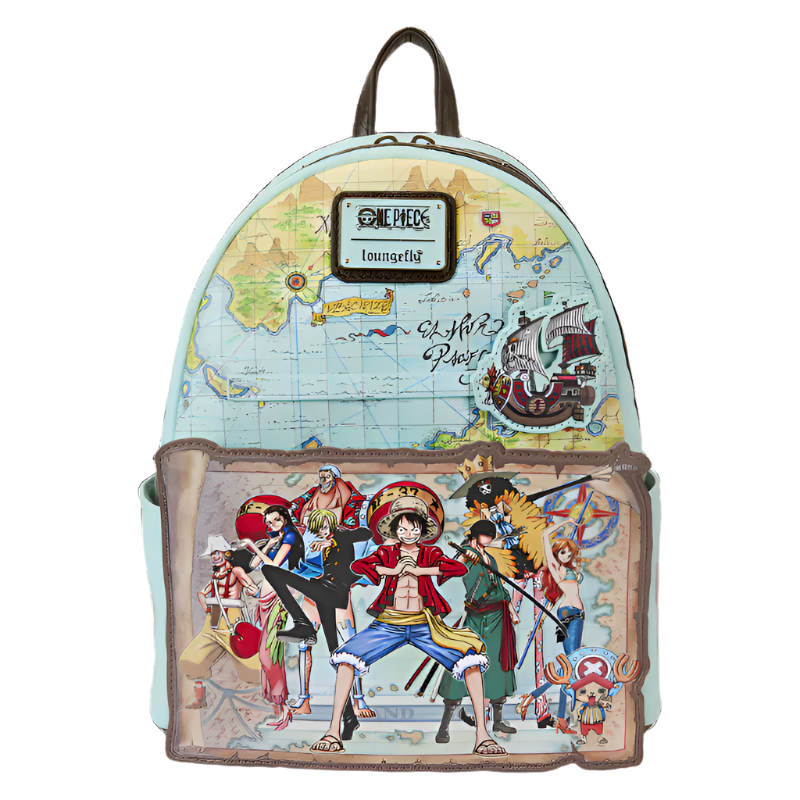One Piece Loungefly Mini Backpack 25th Anniversary Straw Hat Crew (Online Order Only)