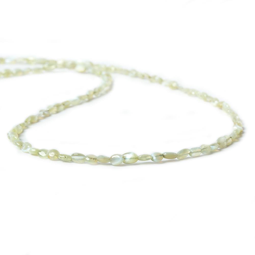 3x2-5x4mm Cat's Eye Chrysoberyl Beads Plain Oval 15.5 inches 87 pieces (ONLINE ORDER ONLY)