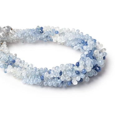 3x2-6x3.5mm Ceylon Sapphire Faceted Tear Drop Beads 8 inch 124 pieces AA (ONLINE ORDER ONLY)