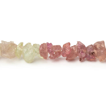 3x2-7x4mm Multi Color Sapphire Raw Crystal Beads 16 inch 172 pieces (ONLINE ORDER ONLY)