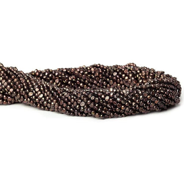 3x2mm Chocolate Side Drilled Baroque Freshwater Pearl 15 inch 140 pcs (ONLINE ORDER ONLY)