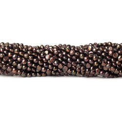 3x2mm Chocolate Side Drilled Baroque Freshwater Pearl 15 inch 140 pcs (ONLINE ORDER ONLY)