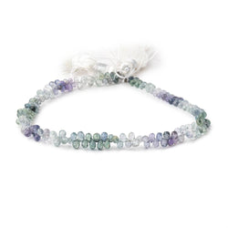 3x2mm Multi Color Sapphire Faceted Tear Drop Beads 8 inch 152 pieces (ONLINE ORDER ONLY)