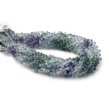 3x2mm Multi Color Sapphire Faceted Tear Drop Beads 8 inch 152 pieces (ONLINE ORDER ONLY)
