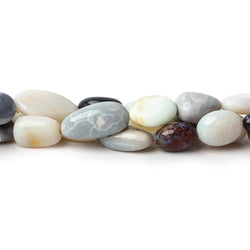 3x3-12x7mm Australian Opal Plain Nugget beads 18 inches 62 pieces A (ONLINE ORDER ONLY)