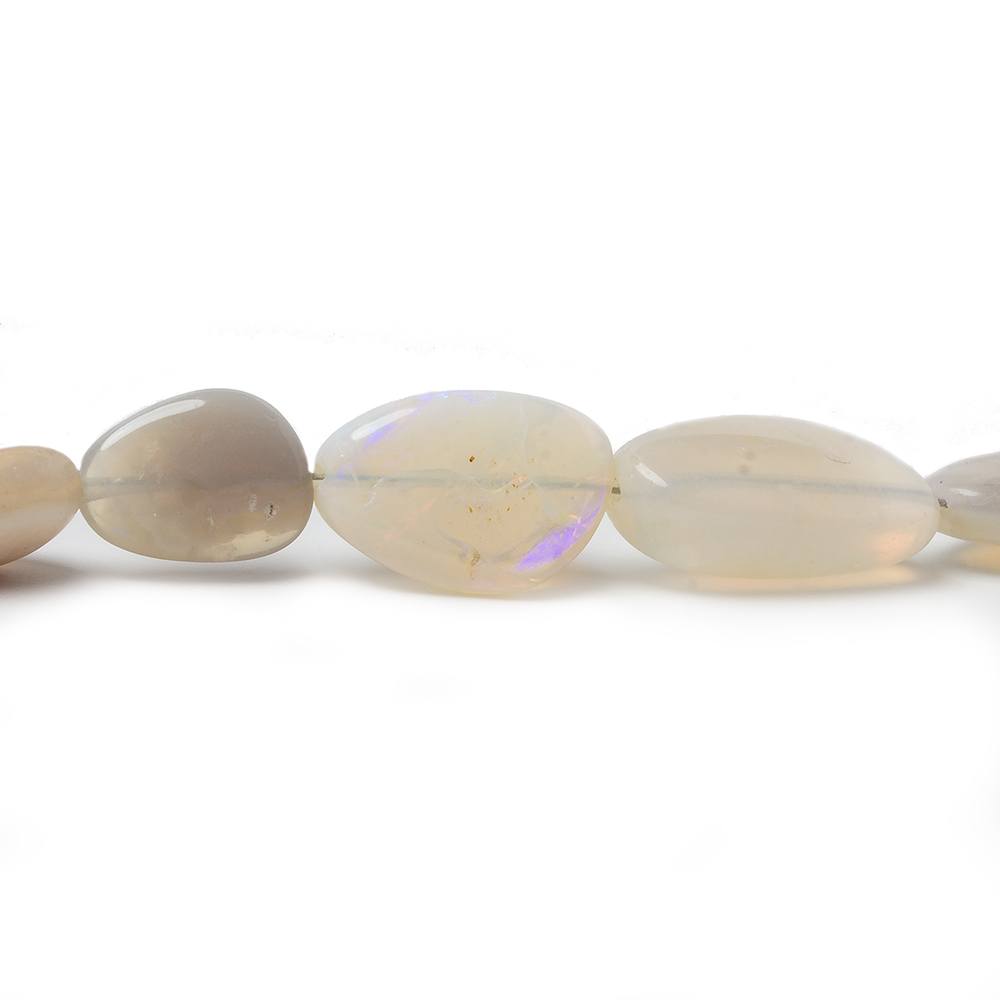 3x3-14x7mm Australian Opal plain nugget beads 18 inch 60 pieces (ONLINE ORDER ONLY)