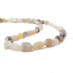 3x3-14x7mm Australian Opal plain nugget beads 18 inch 60 pieces (ONLINE ORDER ONLY)