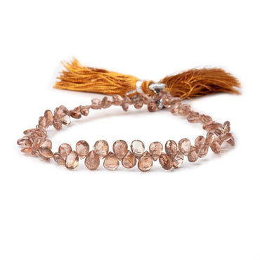 3x4-4x6mm Andalusite Faceted Pear Beads 8 inch 70 pieces (ONLINE ORDER ONLY)