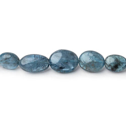 4-10mm Moss Aquamarine Plain Oval Beads 17.5 inch 64 pieces (ONLINE ORDER ONLY)