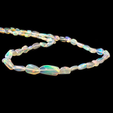 4 - 12mm Golden Ethiopian Opal Plain Nugget Beads 69 pieces AAA Grade (ONLINE ORDER ONLY)