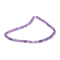 4-4.5mm Amethyst Plain Cube Beads 14 inch 78 pieces (ONLINE ORDER ONLY)