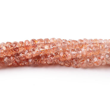 4-4.5mm Lepidocrocite Faceted Rondelle Beads 16 inch 148 pieces (ONLINE ORDER ONLY)