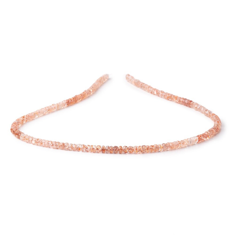 4-4.5mm Lepidocrocite Faceted Rondelle Beads 16 inch 148 pieces (ONLINE ORDER ONLY)