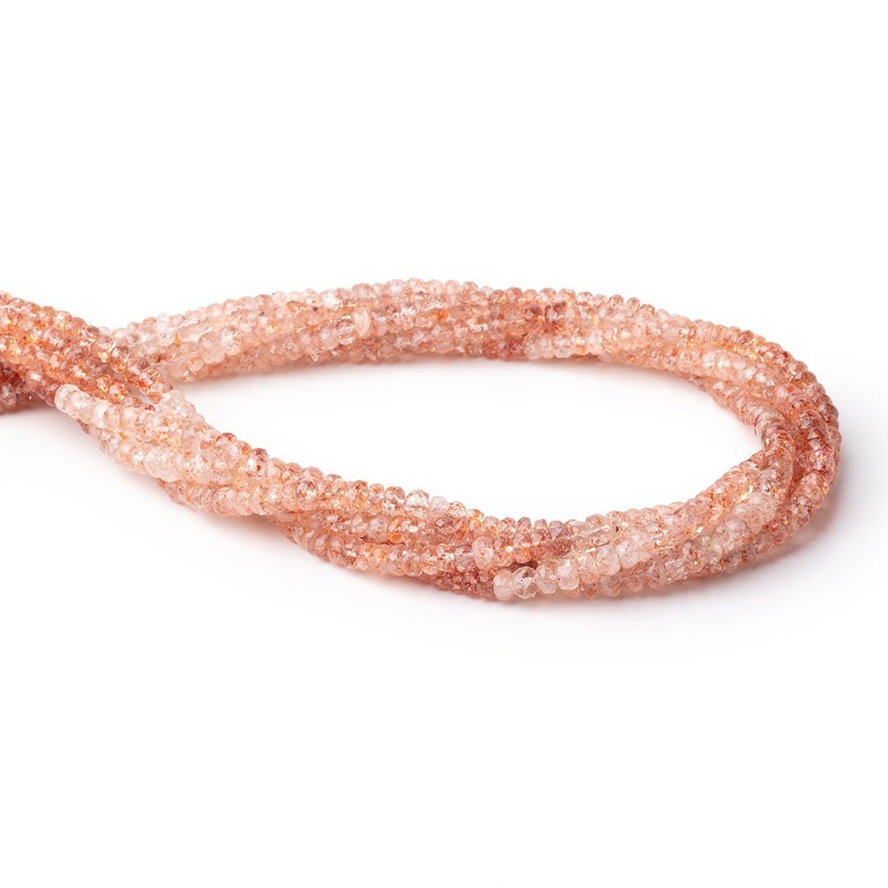 4-4.5mm Lepidocrocite Faceted Rondelle Beads 16 inch 148 pieces (ONLINE ORDER ONLY)