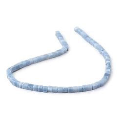 4-4.5mm Owyhee Blue Opal Plain Cube Beads 13.75 inch 76 pieces (ONLINE ORDER ONLY)