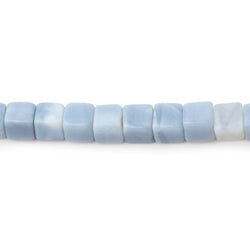 4-4.5mm Owyhee Blue Opal Plain Cube Beads 14 inch 78 pieces (ONLINE ORDER ONLY)