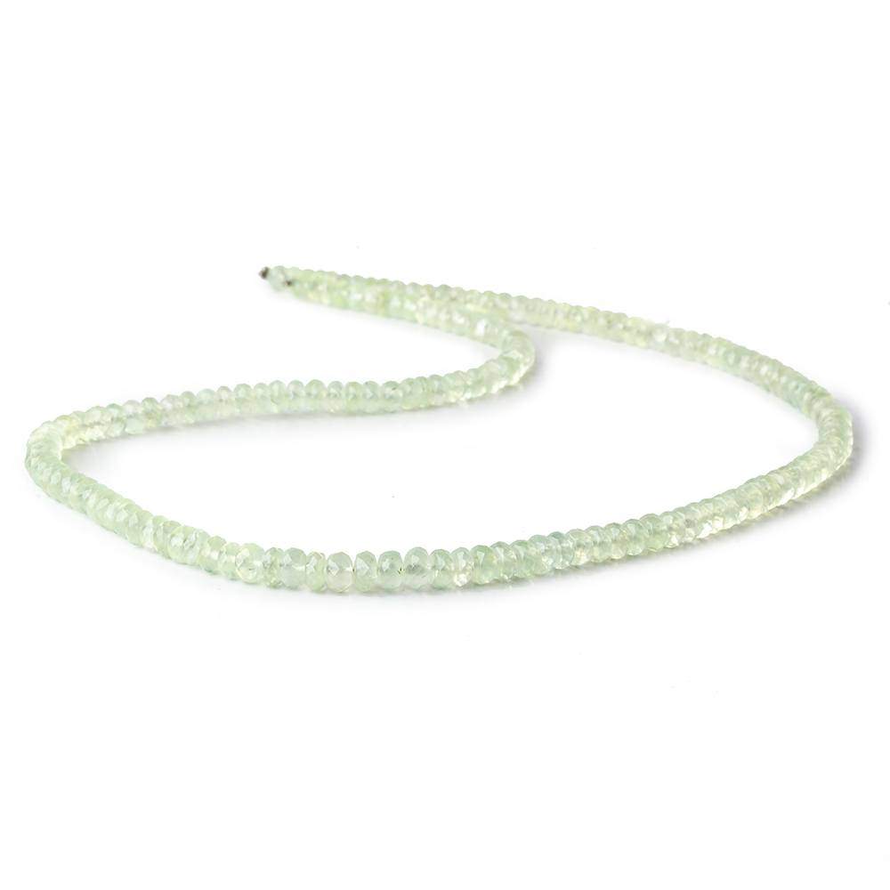 4.5-5mm Prehnite Faceted Rondelle Beads 17 inch 150 pieces (ONLINE ORDER ONLY)