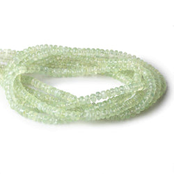4.5-5mm Prehnite Faceted Rondelle Beads 17 inch 150 pieces (ONLINE ORDER ONLY)
