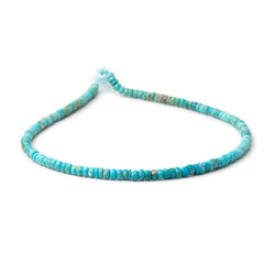 4-4.5mm Sleeping Beauty Turquoise Faceted Rondelle Beads 13 inch 130 pieces (ONLINE ORDER ONLY)