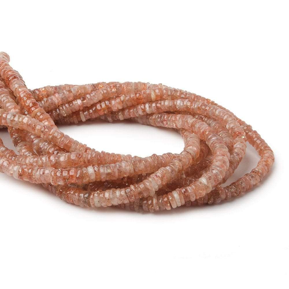 4-4.5mm Sunstone Heshi Beads 14 inch 260 pieces (ONLINE ORDER ONLY)
