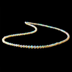 4-5mm Ethiopian Opal Faceted Round Beads 17 inch 117 pieces AAA (ONLINE ORDER ONLY)