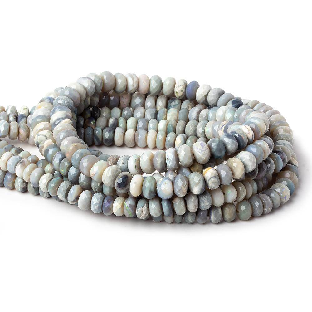 4-6mm Australian Opal Beads Faceted Rondelle Beads 18 inch 125 pcs AA (ONLINE ORDER ONLY)