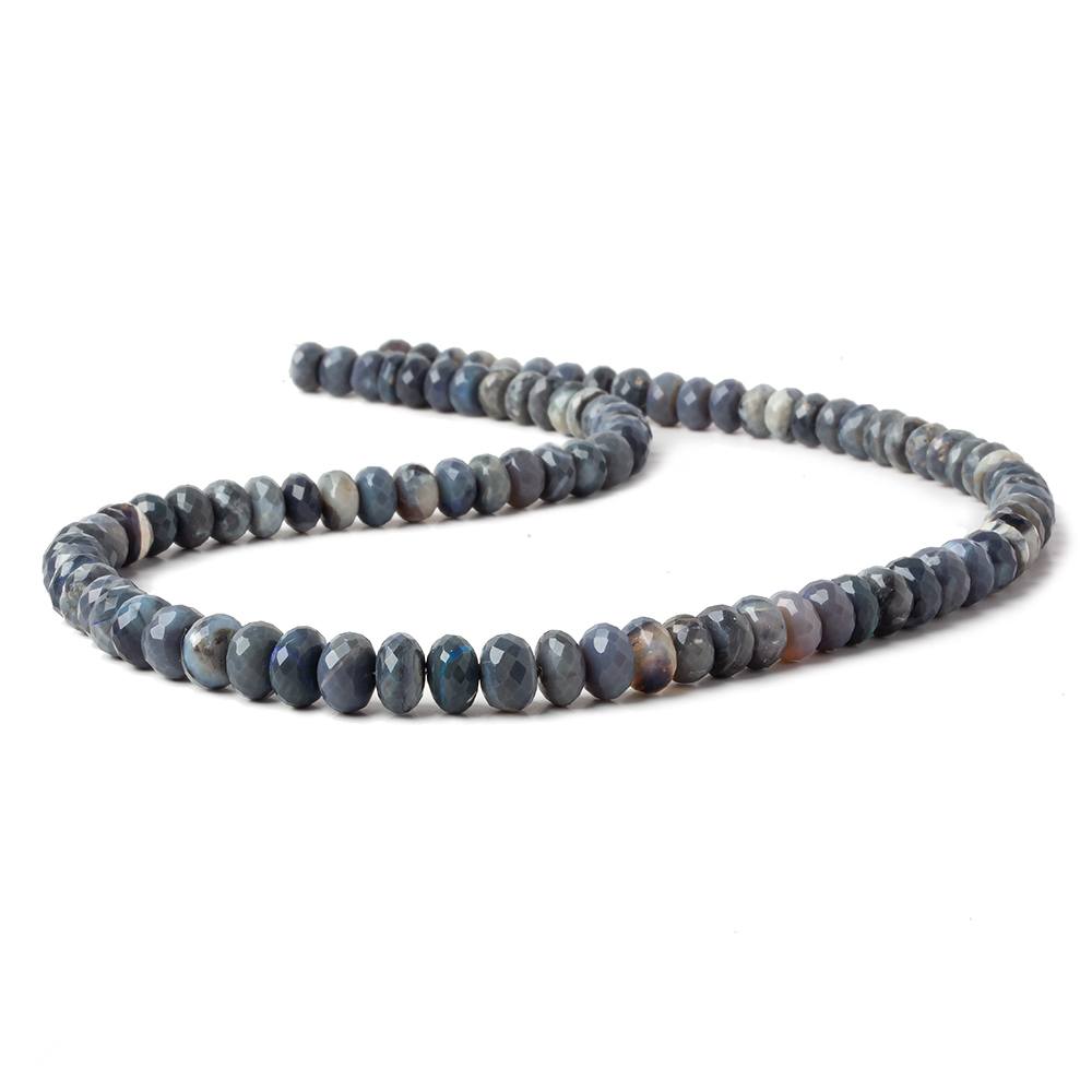 4-6mm Australian Opal Beads Faceted Rondelle Beads 18 inch 125 pcs AA (ONLINE ORDER ONLY)