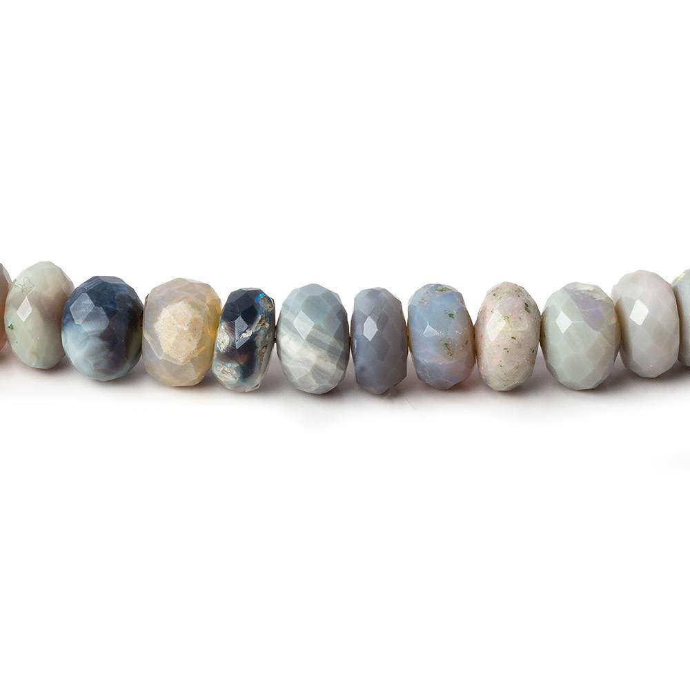 4-6mm Australian Opal Beads Faceted Rondelle Beads 18 inch 125 pcs AA (ONLINE ORDER ONLY)