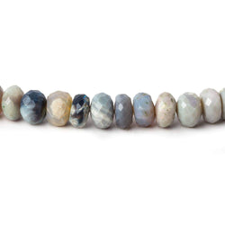 4-6mm Australian Opal Beads Faceted Rondelle Beads 18 inch 125 pcs AA (ONLINE ORDER ONLY)