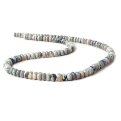 4-6mm Australian Opal Beads Faceted Rondelle Beads 18 inch 125 pcs AA (ONLINE ORDER ONLY)