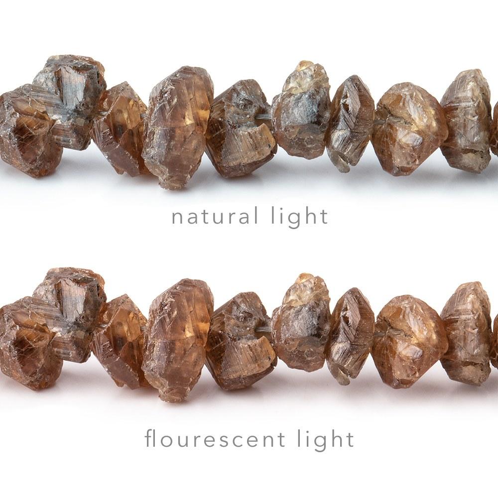 4-6mm Color Change Garnet Unpolished Nugget Beads 16 inch 98 pieces (ONLINE ORDER ONLY)