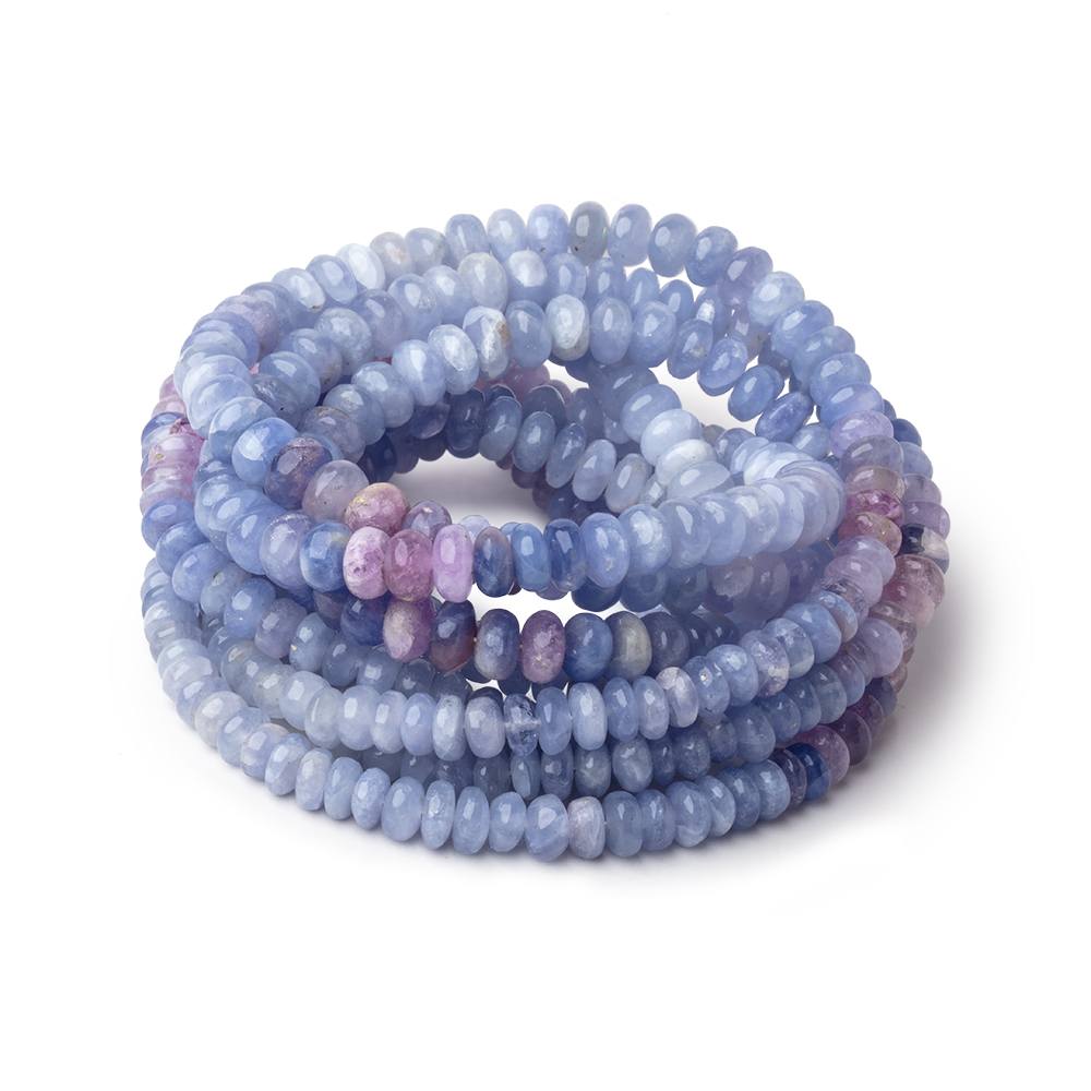 7.5mm Hackmanite Plain Rondelle Beads 16 inch 98 pieces AA (ONLINE ORDER ONLY)