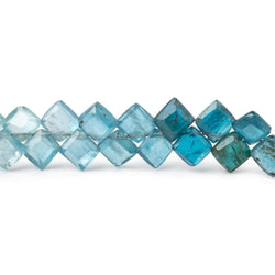 4-6mm Multi Color Kyanite Bevel Cut Square Beads 8 inch 66 pieces (ONLINE ORDER ONLY)
