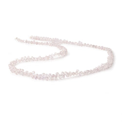 4-6mm Pale Pink Sapphire Faceted Tear Drop Beads 18 inch 233 pieces AA (ONLINE ORDER ONLY)