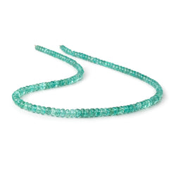 4-6mm Pool Blue Apatite Faceted Rondelle Beads 16 inch 139 pieces AA (ONLINE ORDER ONLY)