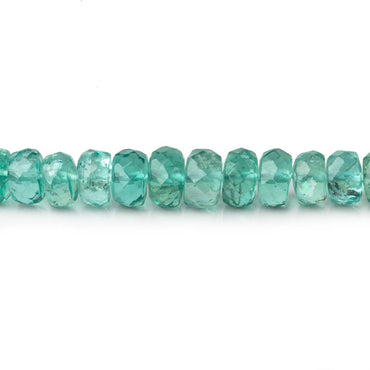 4-6mm Pool Blue Apatite Faceted Rondelle Beads 16 inch 139 pieces AA (ONLINE ORDER ONLY)
